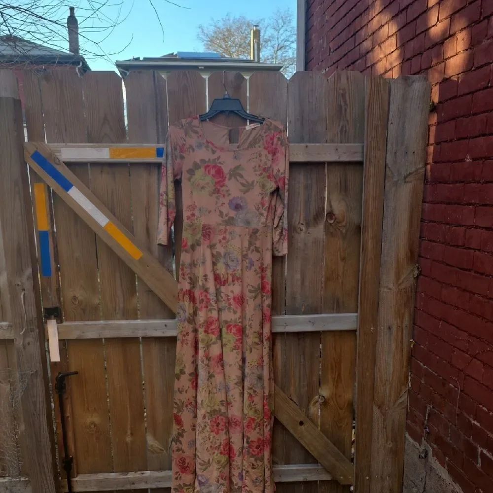Long Floral Dress